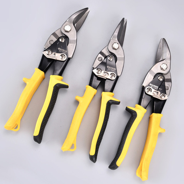 Metal Cutting Shears Tin Snips  Left Cutting Aviation Snips - Snips 10  Metal Cutting - Aliexpress